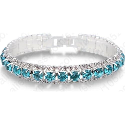 Top Quality 925 Sterling Silver Cubic Zirconia Bracelets Elegant Style Gift For Wedding/ Engagement/ Birthday Party