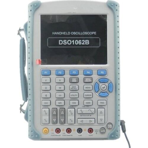 DSO1062B Digital Handheld Oscilloscope Multimeter 2CH 60MHz 1Gsa/S sample rate 1M Memory Depth 6000 Counts DMM