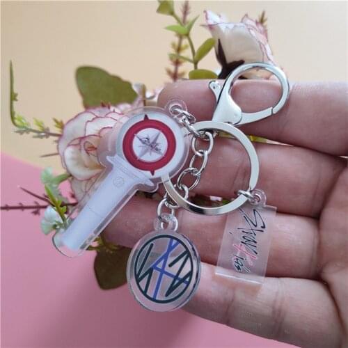 KPOP Stray Kids Acrylic Key Chain Keyring LEVANTER MIROH Bag Accessories BANG CHAN KIM WOO JIN LEE MIN HO SEO CHANG BIN FELIX