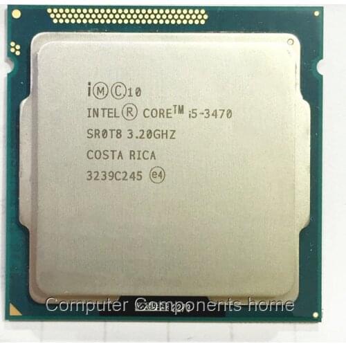 Original intel Core I5 3470 I5 3470 3.2GHz Quad-Core LGA 1155 L3 Cache 6MB Desktop CPU