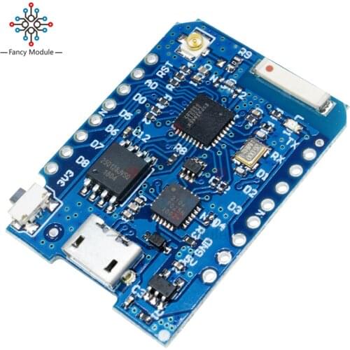 For WEMOS D1 Mini Pro 16M Bytes External Antenna Connector NodeMCU ESP8266 ESP-8266EX CP2104 WIFI Development Board Micro USB