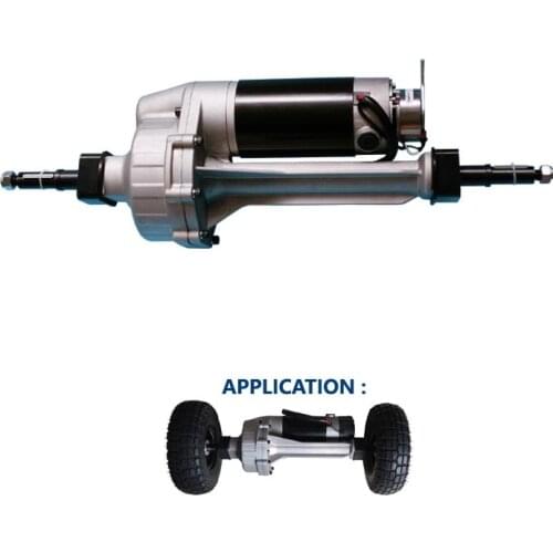 Electric transaxle with 500W 24V dc motor used for mobility scooter from Zhongshan Guangdong