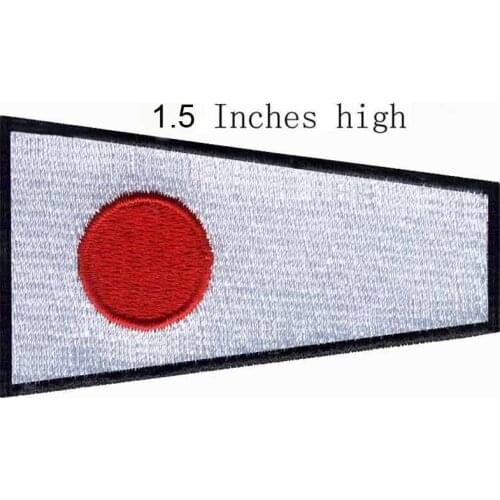ICS Pennant One Flag 1.5"high embroidery patch for army patch/sticker clothes/custom embroidered patch