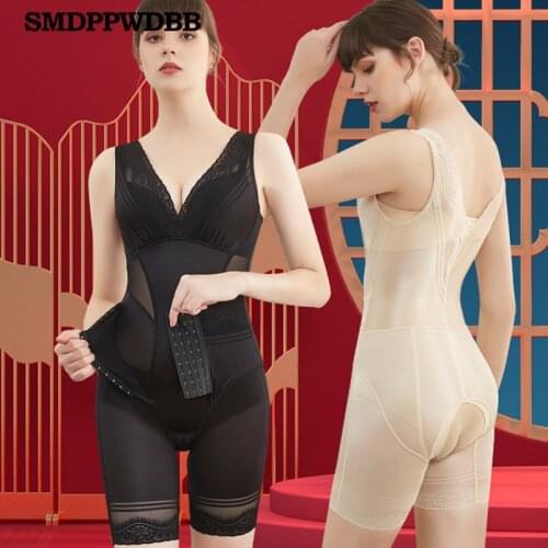 Full Body Shapewear Tummy Control Waist Trainer Corset Women Binders and Shapers Thigh Trimmer Butt Lifter Slimming Underwear