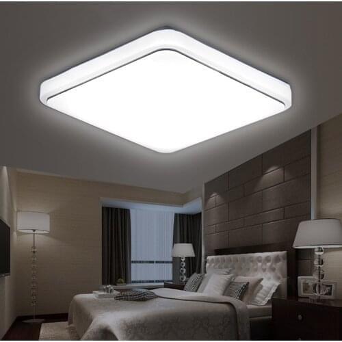 Square LED Ceiling Lamp AC220V White Color Kitchen Balcony Porch Panel Light Fixture Modern led ceiling light