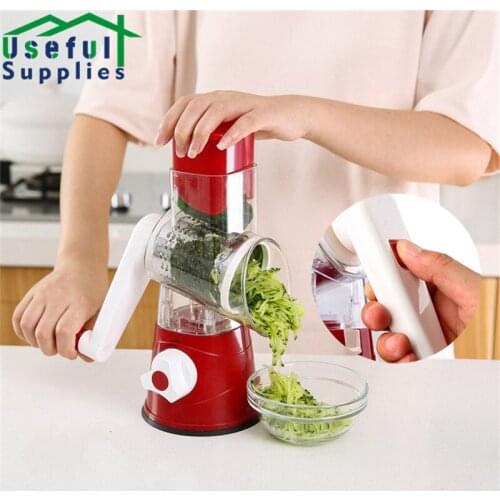 Multifunctional Manual Fruit Slicer Vegetable Cutter Walnut Kernel Grinding Tool Potato Spiral Grater Household Kitchen Gadget