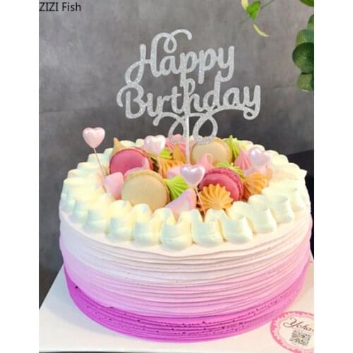 Cake model fruit pearl simulation Birthday Cake model tool Plastic model Window Show Shooting props Wedding decoration