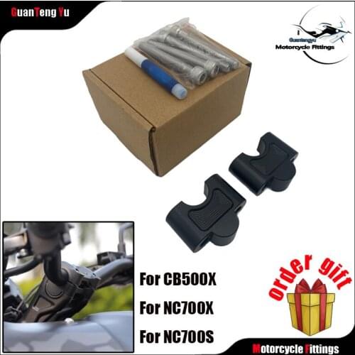 Motorcycle Handlebar Riser 28MM Drag Handle Bar Clamp Extend Adapter For Honda Motorrad CB500X 2019-2020 NC700X NC700S NC 700X