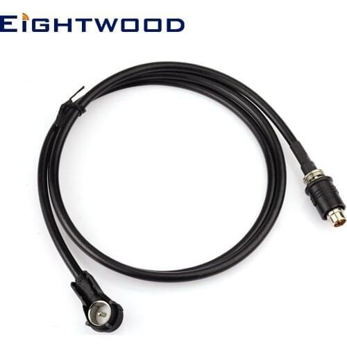 Eightwood 16V Tetto ISO CAVO Cavo Roof Antenna Extension Raku-2 Male to ISO Male RG58 Coaxial Cable for Audi Sitting Volvo VW