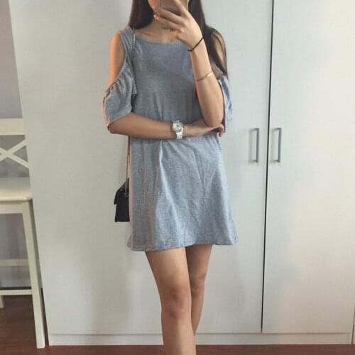 TFSCLOIN Fashionable Shirt Dresses