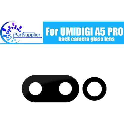 UMIDIGI A5 PRO Back Camera Lens Glass 100% Original New Rear Camera Lens Glass Replacement Accessories For UMIDIGI A5 PRO