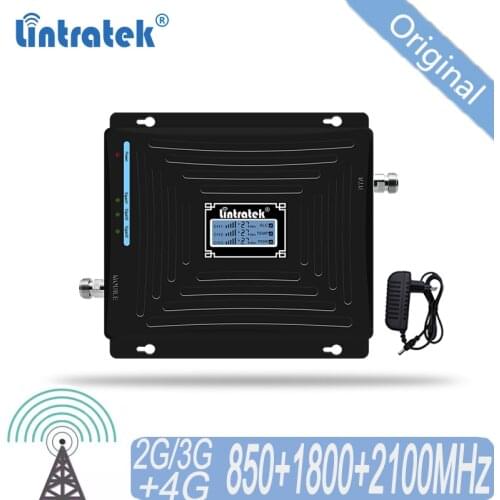 4G 3G 2G Cellular Signal Booster 850 1800 2100 CDMA Tri Band Amplifier Mobile Signal Repeater DCS WCDMA 2G 3G 4G LTE Antenna #40