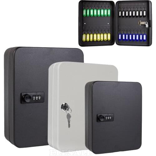 20/28/36 Keys Storage Box Combination Key Lock Multi Keys Classification Organizer Safe Box For Home Office Factory Store