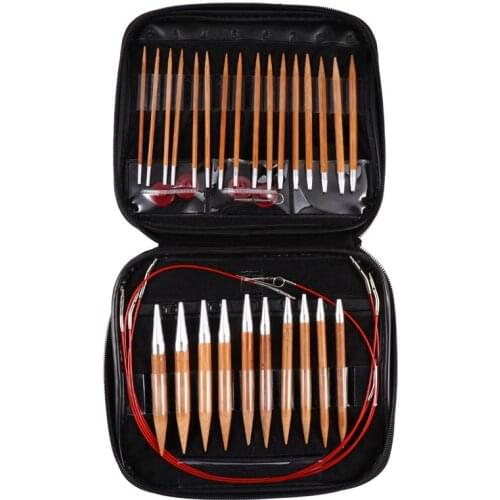 1 Set Knitting Needles Crochet Tool Detachable Weaving Accessory Sweater Recycling Pin