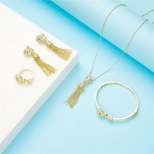 2020 SEP summer new design jewelry set for women fashion jewelry set copper high quality jewelry set