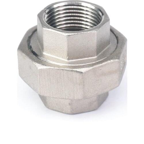 3/4" BSP Female Thread 304 Stainless Socket Union Set Pipe Fitting Connector 1.6 Mpa