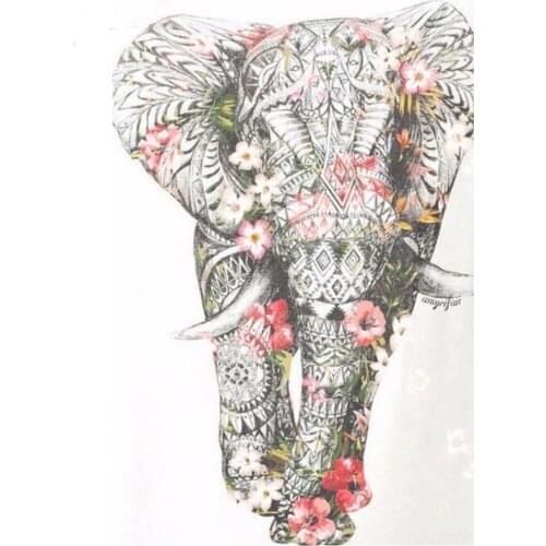 5D DIY Diamond Painting Elephant Diamond Mosaic Picture Of Rhinestones Flower Diamond Embroidery Cross Stitch Home Decor