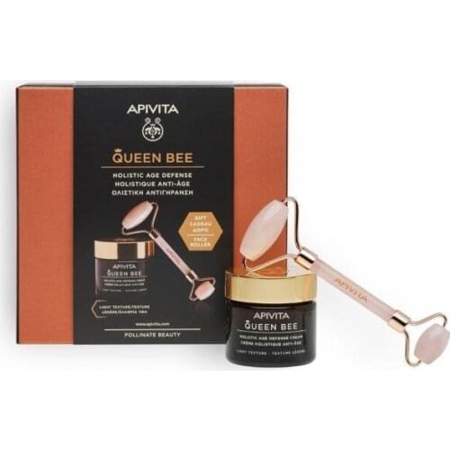 APIVITA - QUEEN BEE CREMA ANTI-EDAD TEXTURA RICA (50 ML) + REGALO FACE ROLLER