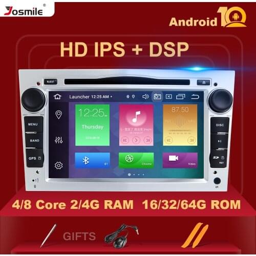 DSP 2Din Android 10 Car DVD Player For Opel Zafira B Vivaro Vectra C Corsa D C Astra H G J Meriva MultimediaGPS Navigation Radio