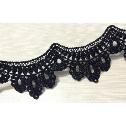 FREE SHIPPING 6.5cm polyester water soluble exquisite embroidery crown pattern lace, noble crown lace trimming,XERY D3854