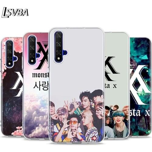Monsta X Boy Group Silicone Cover For Honor 20 20S 20E 8 8A Prime 8X MAX 8C 8S 7A 7C 7S Pro Phone Case