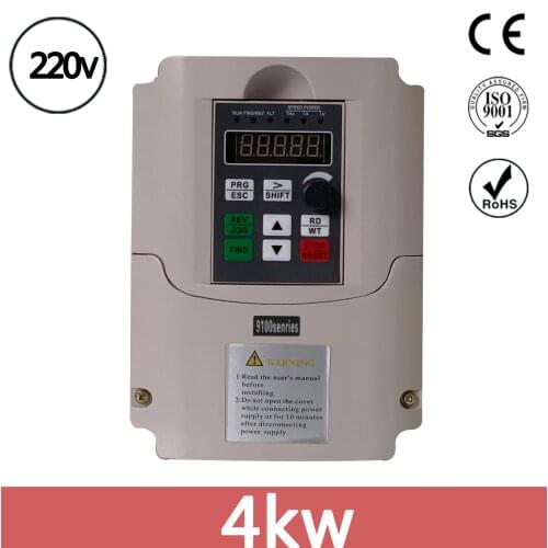 For Europe ! VFD Inverter One Phase Input and Three Phase Output Frequency Converter 220v 380v0.75kw/ 1.5kw/2.2/4kw
