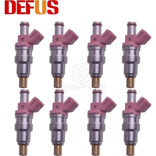 DEFUS 8pcs OE 23209-16070 Fuel Injector Nozzle Bico For To yota Corolla 1.6L (4AGEC) 1988-1989 23250-16070 2325016070 2320916070