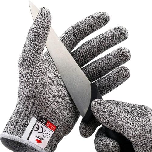Cut Resistant Gloves hunting gloves Ambidextrous, Food Grade, High Performance Level 5 Protection. Size Extra Large