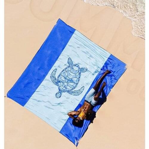 Beach Mat Super Large Size Quick-Drying Soft Lightweight And Sand-Free Very Suitable For Camping Trip