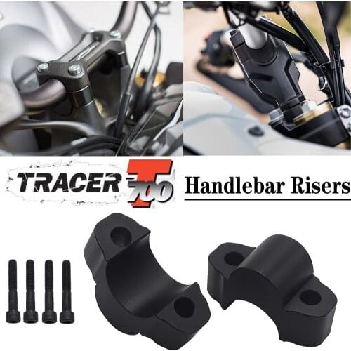 Handlebar Risers Motorcycle Accessories Handlebar Risers Kit HandleBar Mount Riser For YAMAHA Tenere 700 TENERE 700 Tenere700