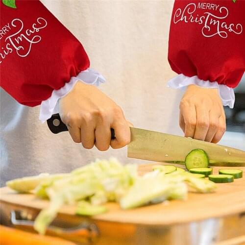 Useful Waterproof Housework Oversleeve Elastic Cuff Designed Sleeve Cover For Household Working Kitchen Cleaning Students Adults