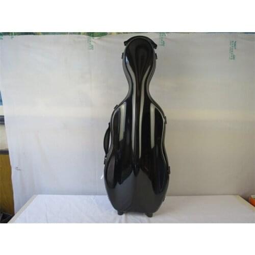 Rare model,Nice adjustable hard glass fiber black Viola case 15"-17 inch