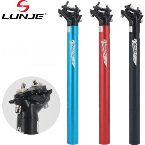 Caliber 27.2 30.9 31.6mm Length 400mm Aluminum Alloy Mountain Bike Seatpost Adjustable MTB Tube Seat Post Bicycle Accessories