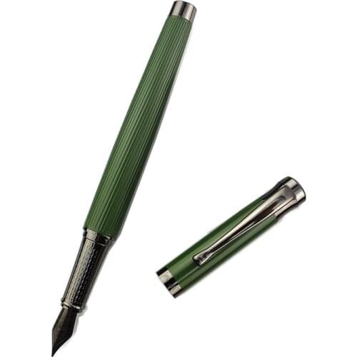 Wing Sung Black Clip EF 0.5 Nib Fountain Pen New In bag Fountain Pens Office School Stationery Writing