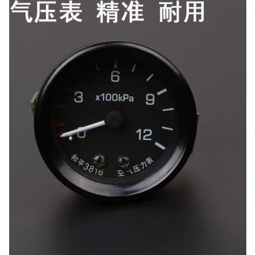 Agricultural machinery forklift truck car excavator pressure gauge needle type pressure gauge small hole