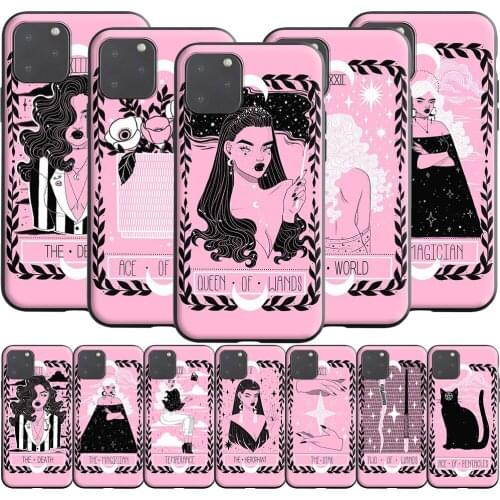 Witches Moon Tarot Mystery Silicone Case for Realme Narzo 30A GT NEO C3 C25 C21 C20 C17 C15 C12 C11 8 7 7i 6 6i Pro