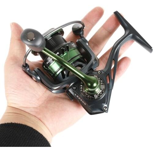 BILLINGS LE1000 2500 3000 SaltwaterSpinning fishing Reel 12+1 Fishing Accessories Send Gift A Bag of Soft Insect Bait(30PCS)