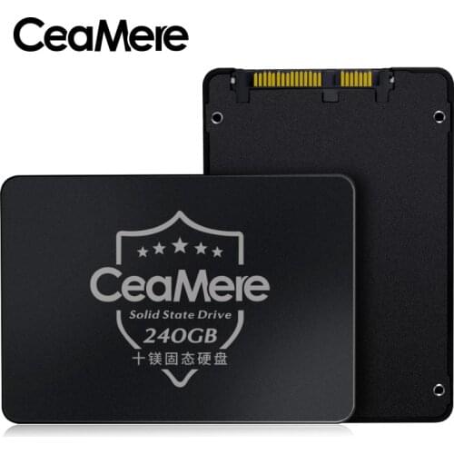 CeaMere SSD 1TB 120GB 240GB 480GB 60GB SSD HDD 2.5'' SSD SATA SATAIII 64GBgb 256gb 128gb Internal Solid State Drive for Laptop