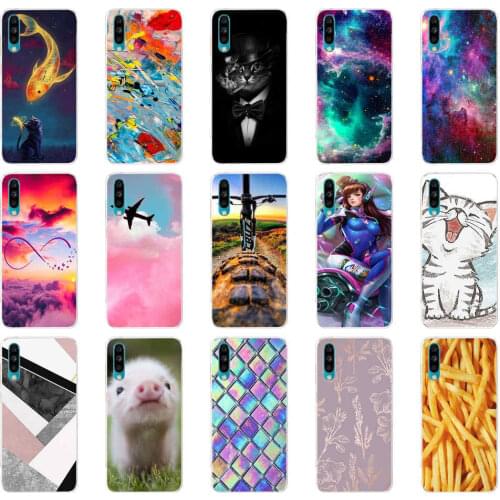 For ZTE Blade A7S Case Cover Soft Silicone Back Cover cartoon Phone Case For ZTE Blade A7S TPU Bumper Cover shell