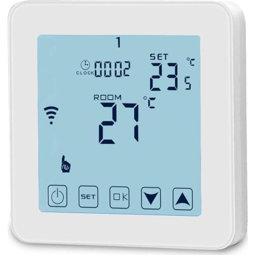 Android And Iphone APP Control Alexa Digital Smart Wifi Room Thermostat