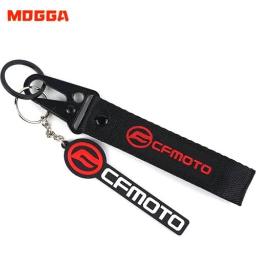 For CFMOTO 400NK 650NK 150NK 250NK 400GT 650TR-G 650MT CF500 CF600 X5 Newest Motorcycle Embroidery Badge Keyring Keychain