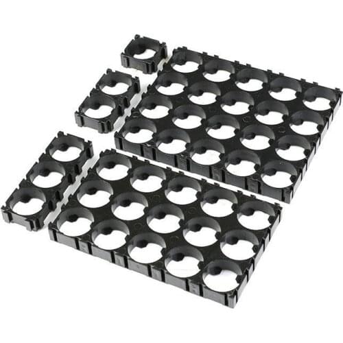 Battery Fixed Bracket DIY18650 lithium battery Packs Assembly Holder Cylindrical Battery Cells Splicable Support 18650 battery