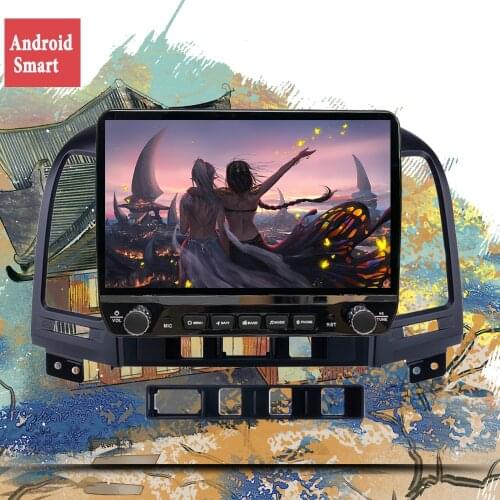 Android 10.0 Head unit For Hyundai Santa Fe Radio 2016 - 2012 Car multimedia DVD Player Stereo GPS Navigation Autoradio Audio