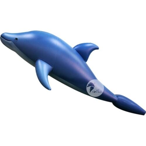 Best Selling Giant PVC Advertising Inflatable Cartoon Blue Dolphins