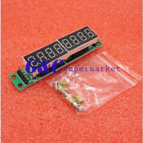 MAX7219 CWG 8-Digit Digital Tube Display Control Module Red diy electronics