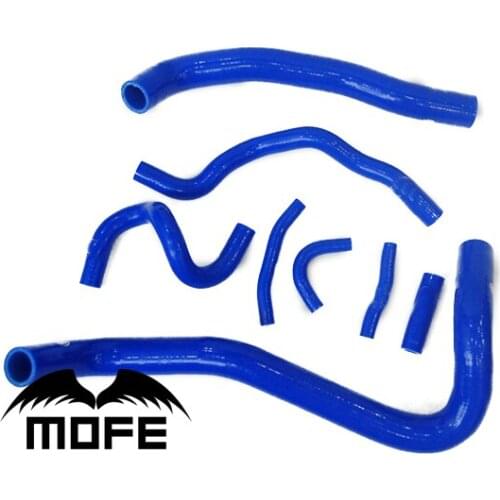Mofe 8pcs Silicone Coolant Heater Radiator Hose Kit For Civic 8 Generation FD2 K20A 2.0 06-11 Purple Red Blue Green