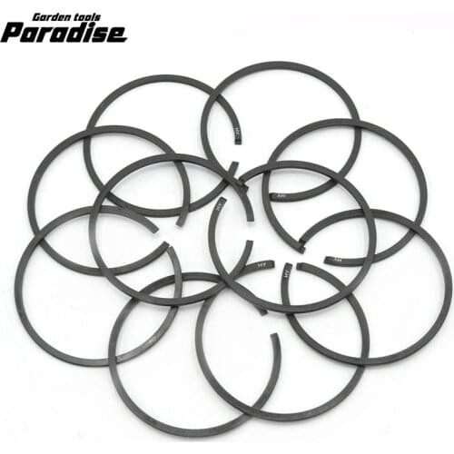 PARADISE 10Pcs 37mm Piston Ring Set for 017 MS 170 MS192 C MS 192 T MS 192 TC Chainsaw Parts