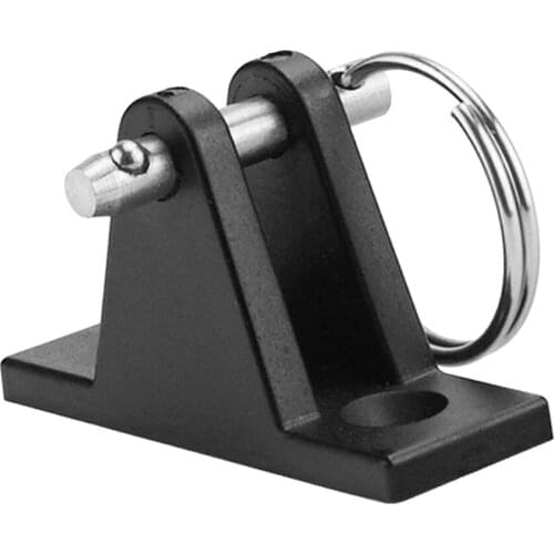 Nylon Deck Hinge Mount Boat Bimini Top Fitting with Quick Release Pin Ring