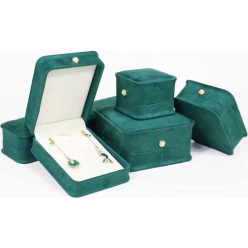 New Multi size fashion flannelette jewelry storage box creative ring necklace jewelry packing box bracelet gift box
