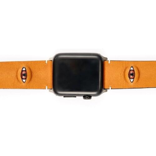 GOOSUU 3D New Weave band 38mm 42mm for apple watch band 100% Genuine Leather strap with metal buckle modern design free shipping